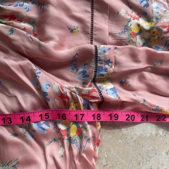 THE GREAT The Sachet Dress Cherry Blossom Floral - Picture 14 of 16